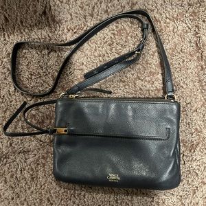Vince Camuto crossbody bag black leather.